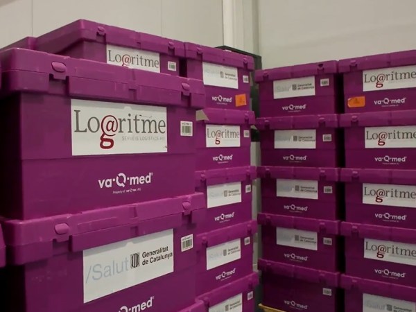 Video corporativo para la plataforma logística&nbsp;Logaritme